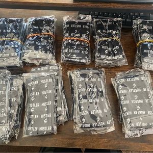 5 pack bundle of Silk Durags